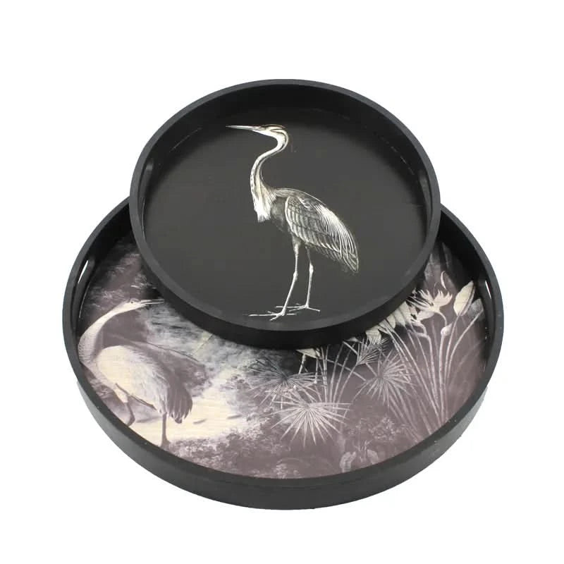 Set of Two Tropical Trays