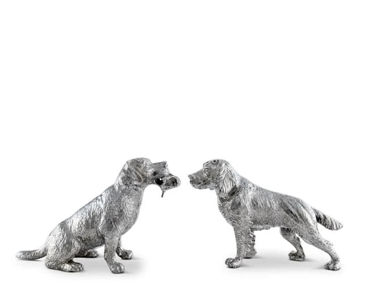 Salt and Pepper Hunting Dogs Set