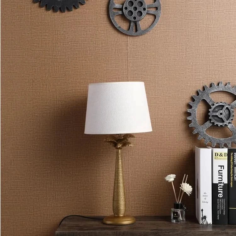 Vintage Palm Tree Design Table Lamp