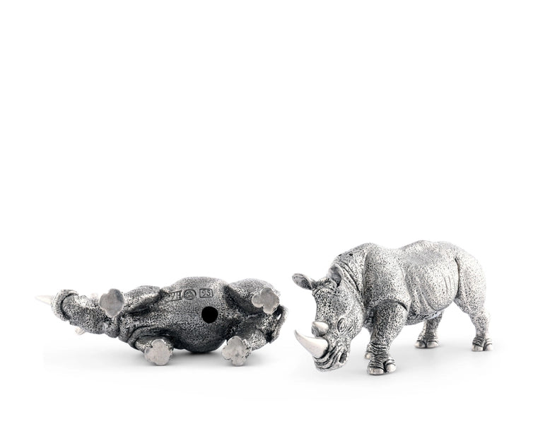 Salt and Pepper Safari Rhino Set
