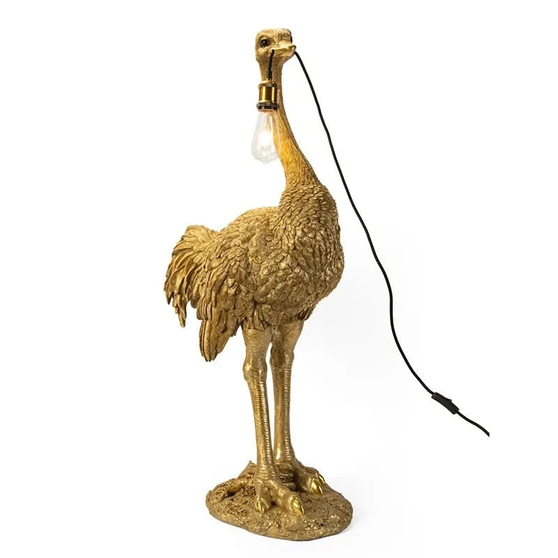 Large Luxury Ostrich Floor Lamp