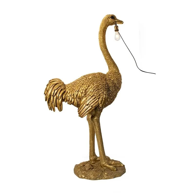 Large Luxury Ostrich Floor Lamp