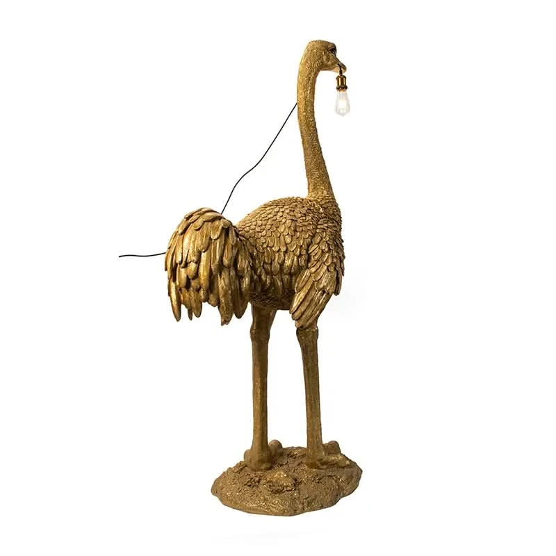 Large Luxury Ostrich Floor Lamp
