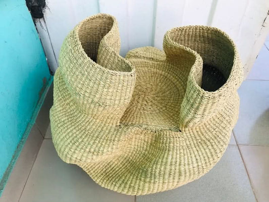 Double Headed Bassabassa Basket in Natural