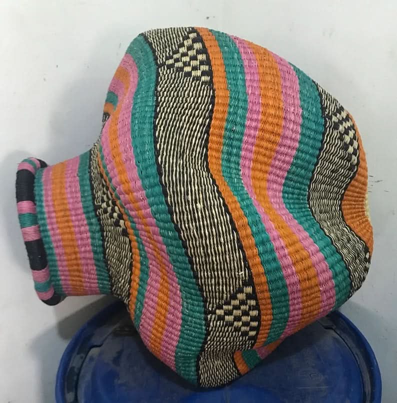 Large Twisted Bassabassa FLower Pot Basket