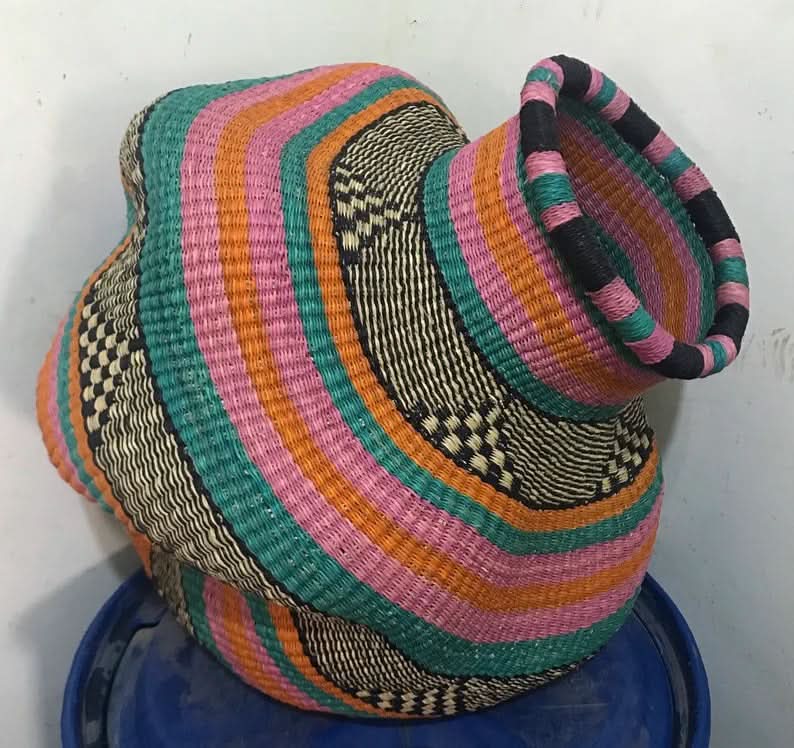 Large Twisted Bassabassa FLower Pot Basket