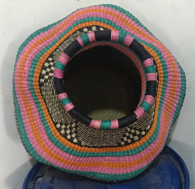 Large Twisted Bassabassa FLower Pot Basket