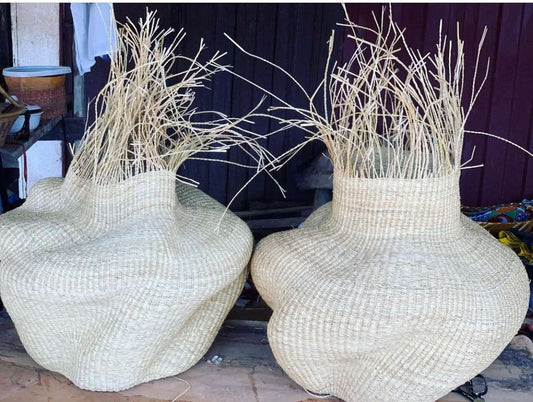 Large Rasta Yamayama Basket in Natural