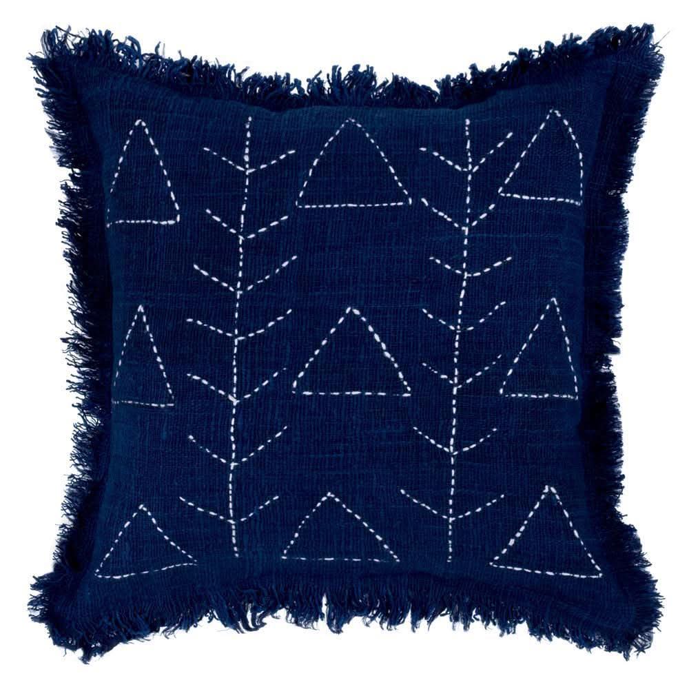 Navy Berber Pillow - bohemian-beach-house